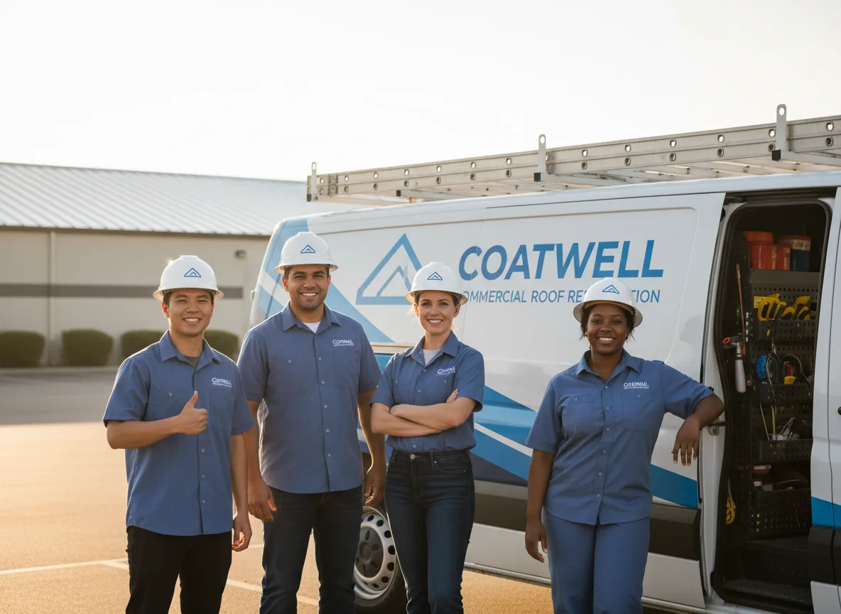 Commercial roof coating company in Edina, MN